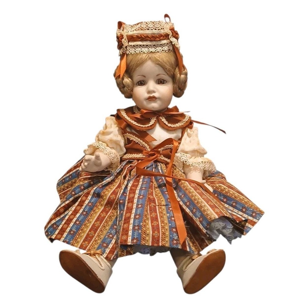 Vintage Kämmer & Reinhardt K*R 114 Gretchen Doll German Bisque 1910 Reproduction